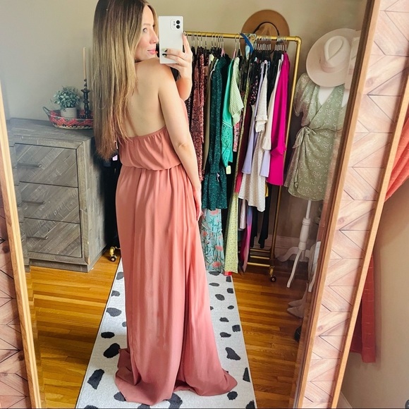 Show Me Your Mumu Heather Halter Maxi Dress - Picture 7 of 9